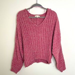 NEW L.A. HEARTS PACSUN PINK SWEATER (Size L)